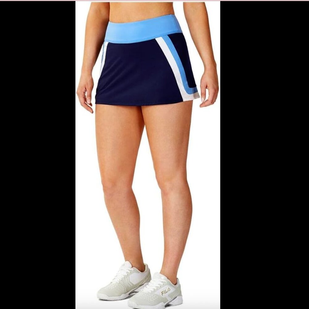 Fila 110 Year A-Line Skort – Women’s Small, Navy/White